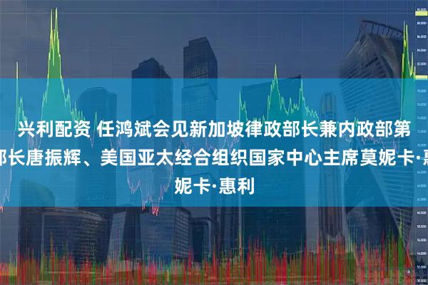 兴利配资 任鸿斌会见新加坡律政部长兼内政部第二部长唐振辉、美国亚太经合组织国家中心主席莫妮卡·惠利
