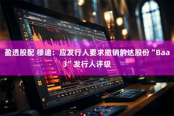 盈透股配 穆迪：应发行人要求撤销韵达股份“Baa3”发行人评级